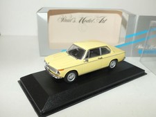 BMW 1600-2 Jaune MINICHAMPS 1:43 