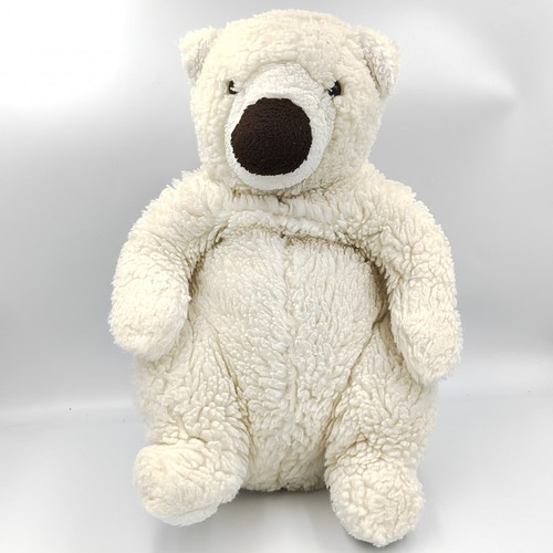 Ancienne peluche ours blanc
