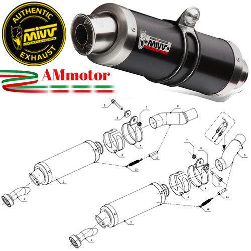 Mivv kawasaki 1000 2012 - 1000,