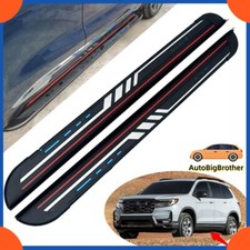 Running Board Fits for Honda Passport 2019 2023 Side Step Nerf Bar Black Steps