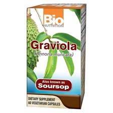 Graviola 1500 MG 60 Veg Caps Par Bio Nutrition Inc