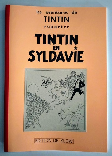 Pastiche tintin - -, en