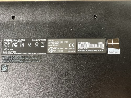 Asus r540u core i7 8 - r540u, 15,6"