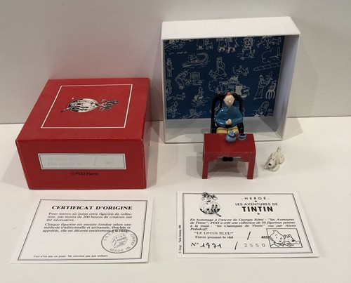 Pixi tintin prenant thé - pixi,