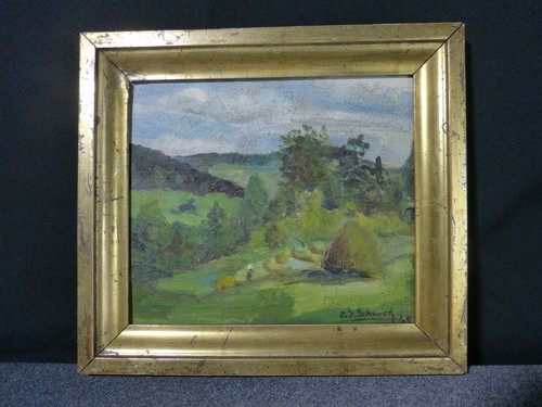 Tableau peinture paysage