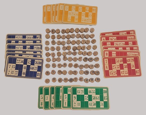 Jeu loto traditionnel avec - jeu,