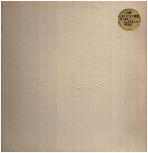 The beatles white album double - album,
