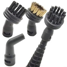 Ensemble de brosses de nettoyage nettoyeur vapeur à main brosse de sol amovible