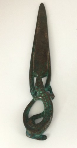 Ouvre lettres bronze - lettres/, bronze/