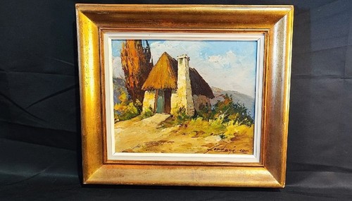 Tableau paysage maison - paysage,