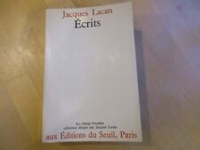 JACQUES LACAN ECRITS  EDITIONS