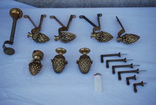 Lot embouts tringle - tringle, à