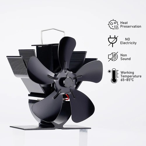Ventilateur poêle bois - poêle, à