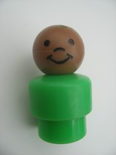 Vintage fisher price little people Play Family personnage figure plastic
