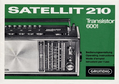 Manuel instructions grundig - manuel,