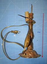 Ancien bougeoir en métal