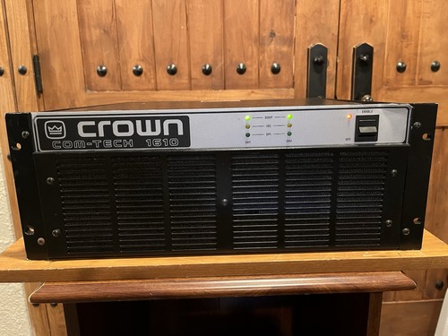 Crown amp com tech 1610 - crown,