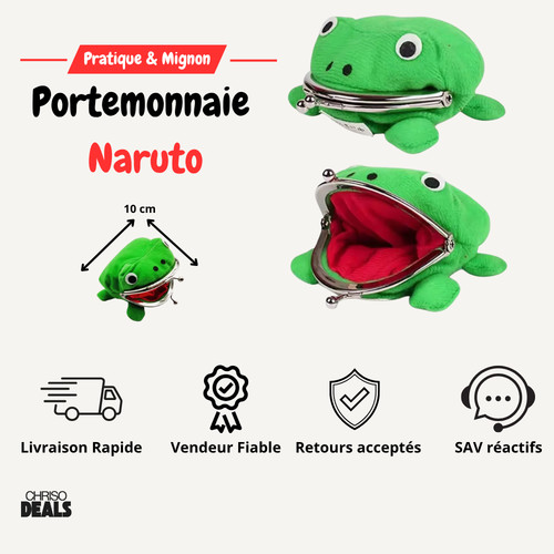 Porte monnaie grenouille - porte-monnaie,