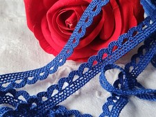 Dentelle vintage bleu foncé