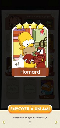 Carte monopoly homard - carte, homard****/