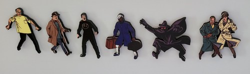 Lot mini silhouettes - silhouettes, magnet