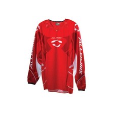 Jeunes / Enfants Alloy 06 Viper Motocross MX Jersey Rouge/Rouge Vélo Course