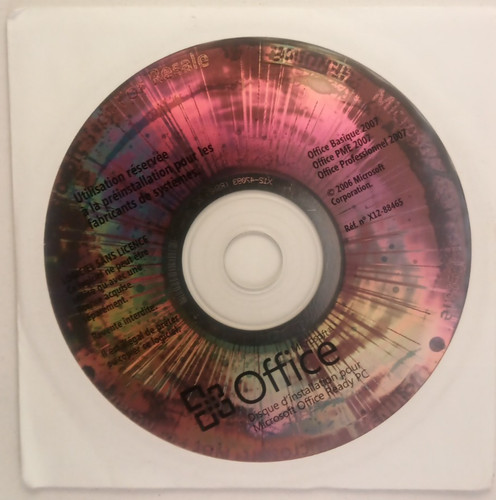 Microsoft office disque - office,