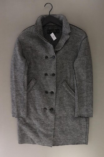 Manteau femme zara gris laine - manteau,