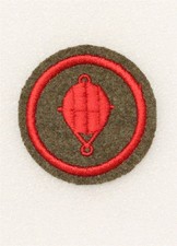 Army Chevron 2201: Coast Artillery Chief Loader - c.1920, OD wool