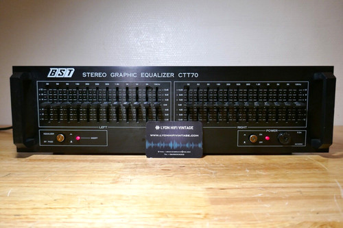 Egaliseur bst stereo graphic - stereo,
