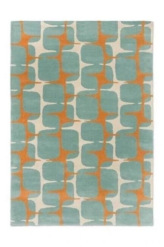 Tapis laine touffeté la - à,