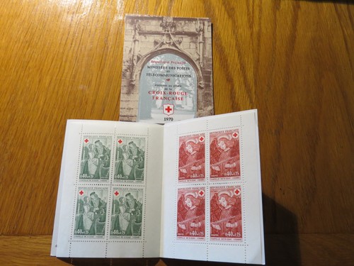 France 1970 carnet - 1970, rouge