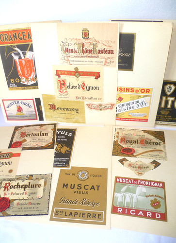 étiquettes anciennes vins - anciennes,