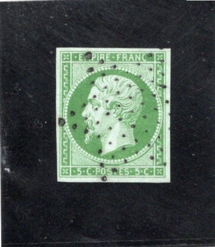 Timbre napoleon iii 12b - iii, n°