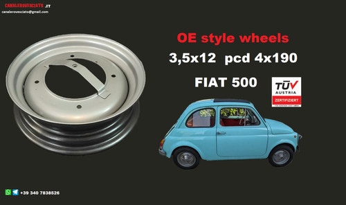 Jante roue pour fiat 500 - fiat,