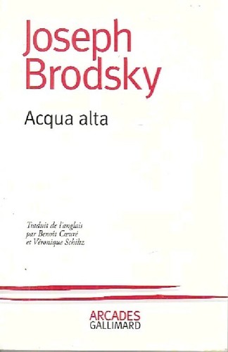 Acqua alta joseph brodsky - -,