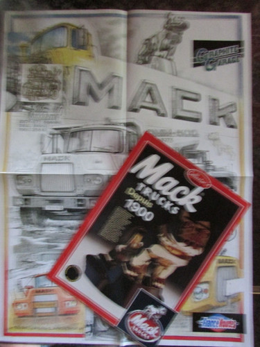 Camion mack cahier collector - cahier,
