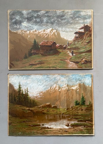Paire chromolithographies - paire, de