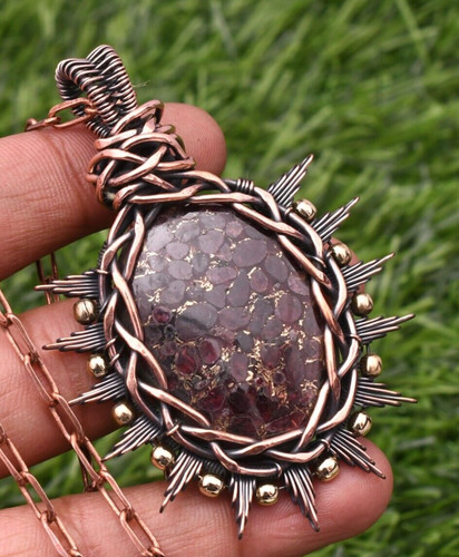 Pendentif bijoux fait main - , en