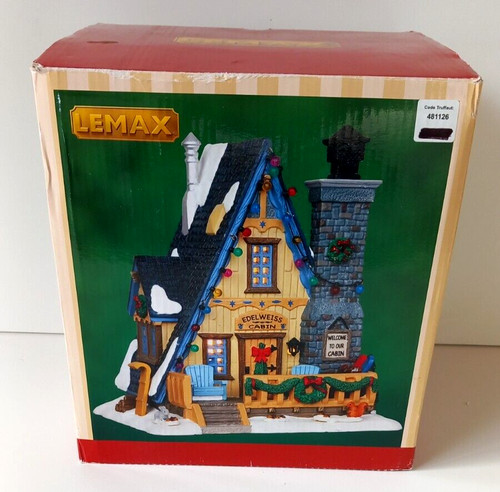 Lemax edelweiss cabin - lemax,