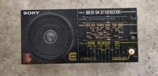 Sony ICF-22L poste vintage ! 3 band bandes PO GO FM shortwave radio receiver ICF