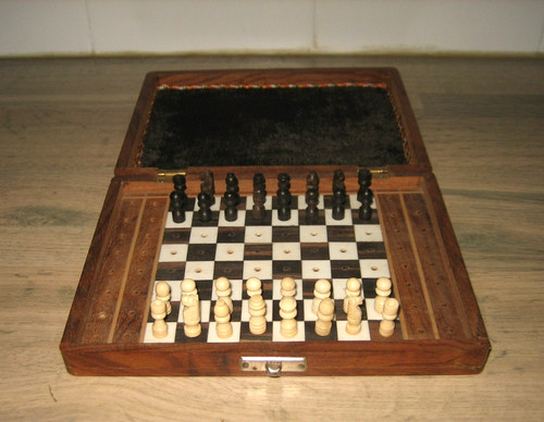 Ancien echiquier jeu - ancien, d'échec
