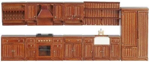 Cuisine complète noyer - complète, en