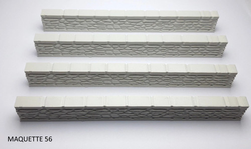 Lot murs bas - 4,