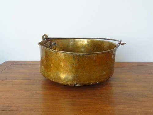 Superbe ancien grand chaudron - ancien,