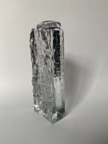 Vase verre glacé - en, des