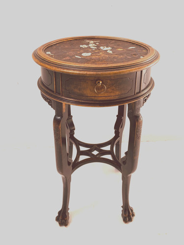 Table ronde appoint bois - table, d'appoint