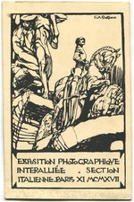 PARIS, INTERALLIED PHOTOGRAPHIC EXHIBITION 1917, ITALIAN SECTION, ILL. SARTORIO