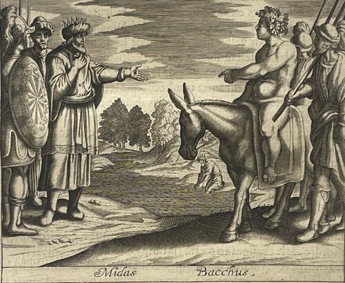 Midas and bacchus - and,