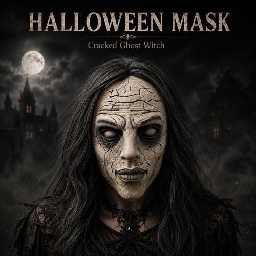 Ghost mask costume zombie - ghost,